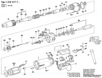Bosch 0 602 417 001 ---- Screwdriver Spare Parts